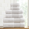 Modern Threads Air Cloud 6-Piece towel set White 5ACTL6PE-WHT-ST